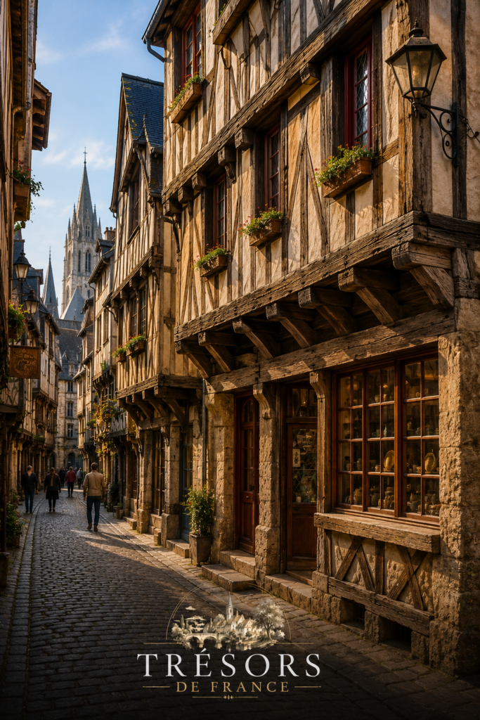 Pourquoi les étages des maisons à colombages avancent-ils au-dessus de la rue ?